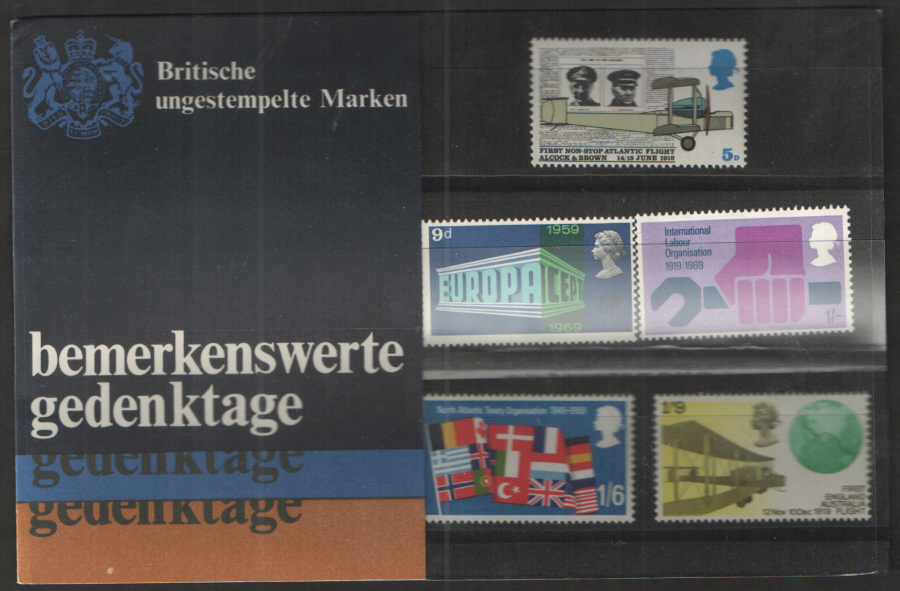 (image for) 1969 German Language Anniversaries Presentation Pack - Click Image to Close